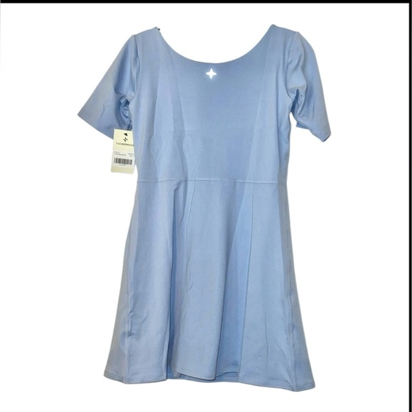 Tuckernuck Rosemary Sport Dress Size S NWT Light Blue Built-In Shorts Pockets - Picture 5 of 11